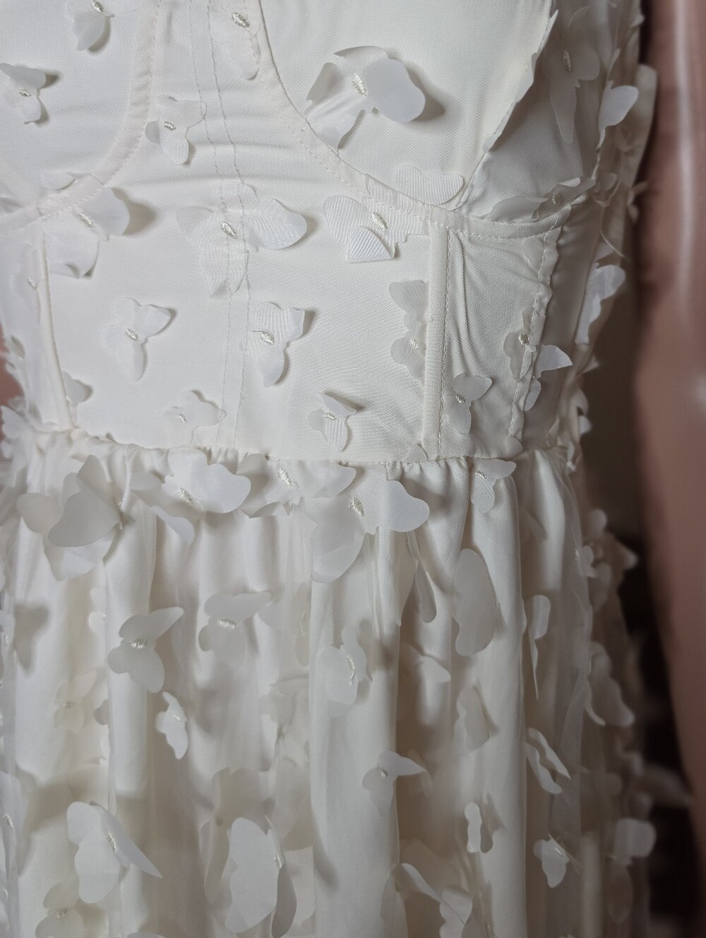 NWT Thirty Thirty LA 3D Butterfly Applique Dress M - Picture 9 of 12